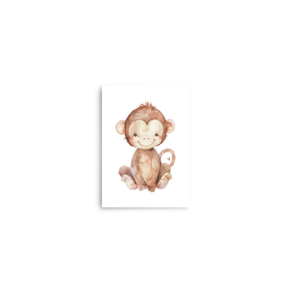 monkey baby room art