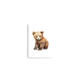 Load image into Gallery viewer, bear baby animals art print
