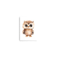 Load image into Gallery viewer, owl baby animals nursery art print
