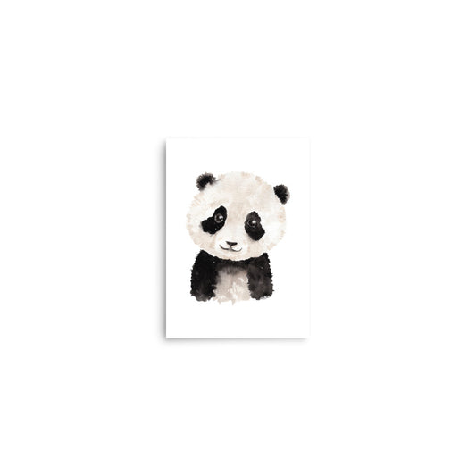  panda baby animals nursery art