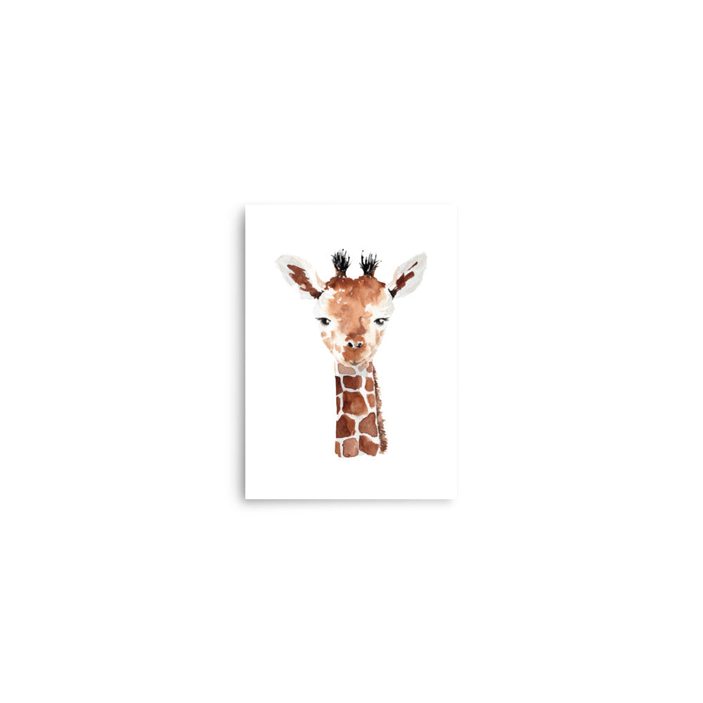 giraffe wall art