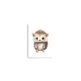 Load image into Gallery viewer, porcupine baby animals art print
