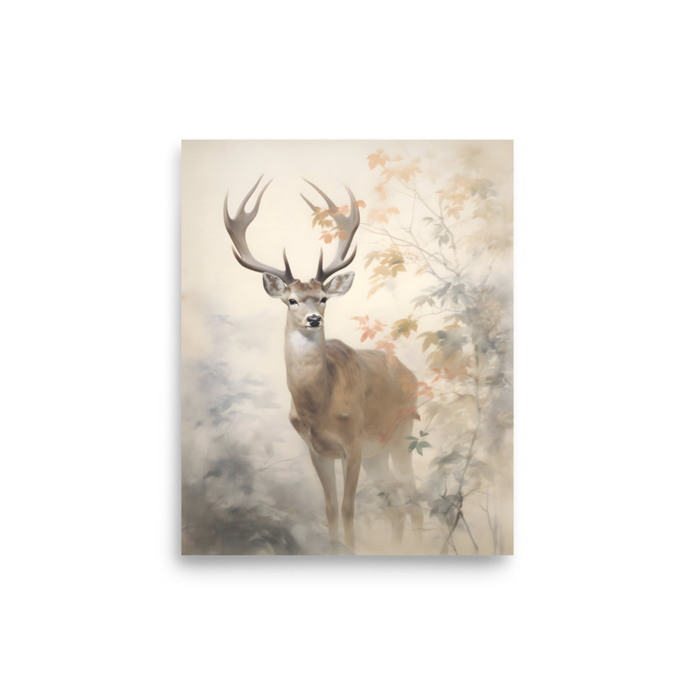 mystic stag baby room art