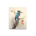 Load image into Gallery viewer, Blue Woodpecker baby room art
