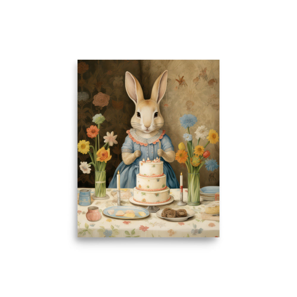 rabbit wall art