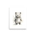 Load image into Gallery viewer, bear-themed nursery art print baby room art
