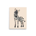 Load image into Gallery viewer, girls' room art zebra
