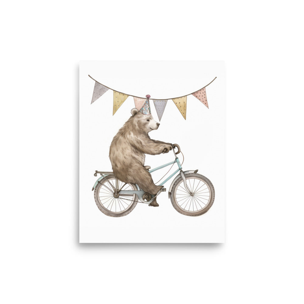 Bear-ly Pedaling