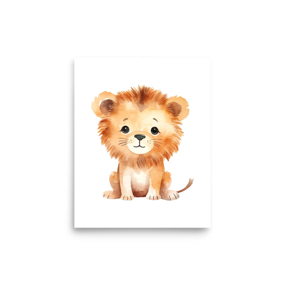 Baby Lion baby room art