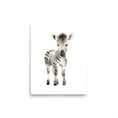 Load image into Gallery viewer, Baby Zebra baby room art
