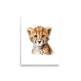 Load image into Gallery viewer, Cheetah Cub baby room art
