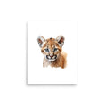 Load image into Gallery viewer, baby puma baby room art
