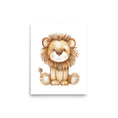 Load image into Gallery viewer, lion cub nursery wall art
