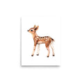 Load image into Gallery viewer, fawn nursery wall art print
