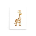 Load image into Gallery viewer, giraffe baby room nursery art
