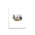 Load image into Gallery viewer,  majestic deer nursery art print 
