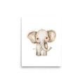 Load image into Gallery viewer, baby elephant baby room art
