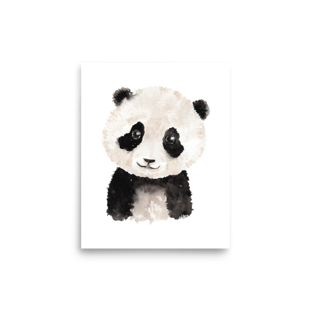 panda baby room art