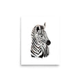 Load image into Gallery viewer, zebra baby room art
