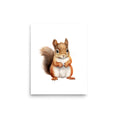 Load image into Gallery viewer, squirrel baby room art
