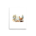 Load image into Gallery viewer, squirrel woodland wall art
