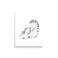 Load image into Gallery viewer, zebra baby room art
