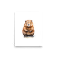 Load image into Gallery viewer, beaver baby room art
