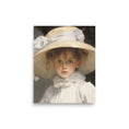 Load image into Gallery viewer, a vintage-inspired nursery art print GIRLS PORTRAIT baby room art
